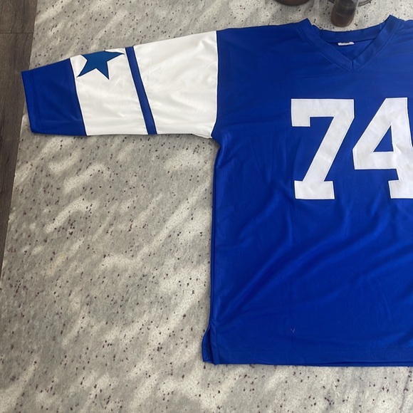 Autographed Cowboys Hall of fame Bob Lilly jersey. - Picture 6 of 6